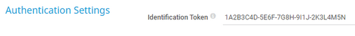 Authentication Settings